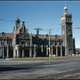 Dunedin Railway Station. Love the streetcar catenary too.
